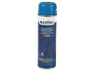 COFAN-  Marcador spray fluorescente azul 500ml 